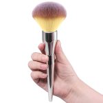 Foundation Brush ,Daubigny Large Powder Brush Flat Arched Premium Durable Kabuki Makeup Brush Perfect For Blending Liquid